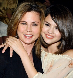 Ricardo Joel Gomez's ex-wife Amanda Cornett and daughter Selena Gomez.